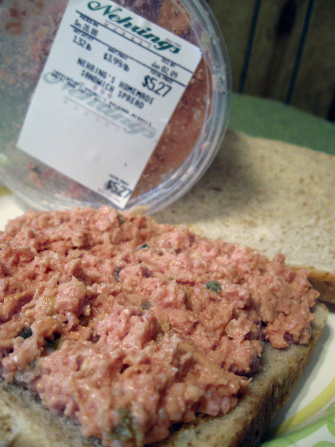 ground bologna sandwich spread